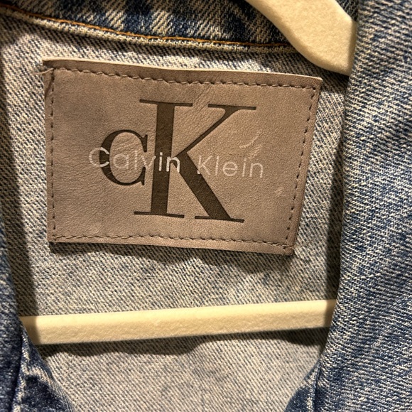 Calvin Klein Vintage Jean dress button up - Picture 3 of 5